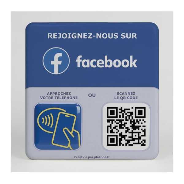 Plaque Facebook